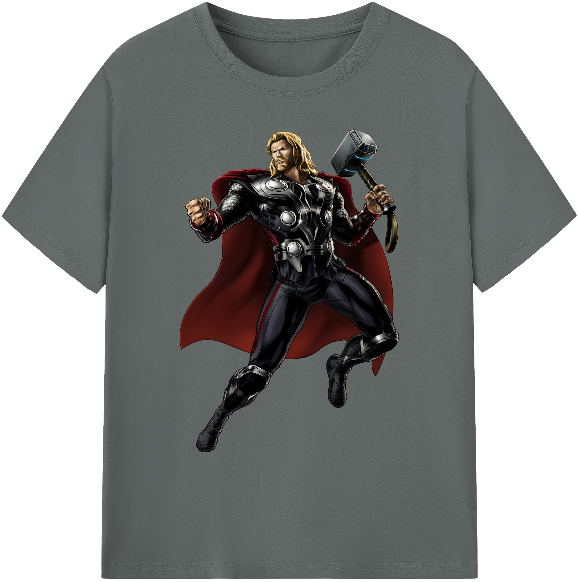 （画像用） アベンジャーズ The Avengers 綿100％ メンズ半袖Tシャツ｜肌触りやわらか＆通気性